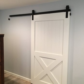 Master bathroom barn door installed — Bathroom Remodeling by Urban Element, Inc. in the East Valley of Arizona