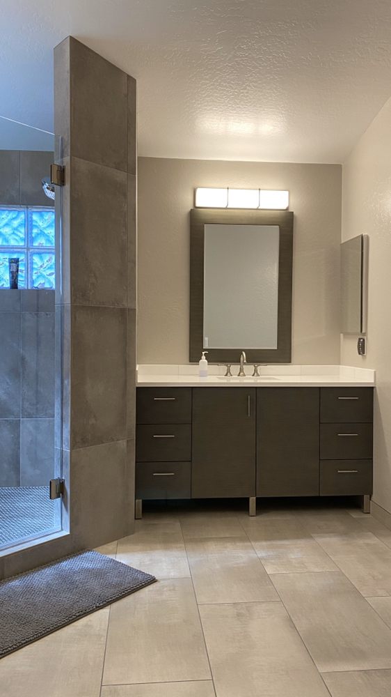 Master bathroom remodel — Bathroom Remodeling by Urban Element, Inc. in the East Valley of Arizona