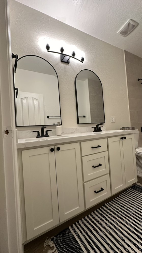 Vanity cabinet upgrade — Bathroom Remodeling by Urban Element, Inc. in the East Valley of Arizona