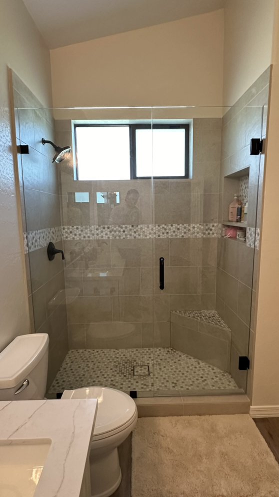 Walk in shower — Bathroom Remodeling by Urban Element, Inc. in the East Valley of Arizona