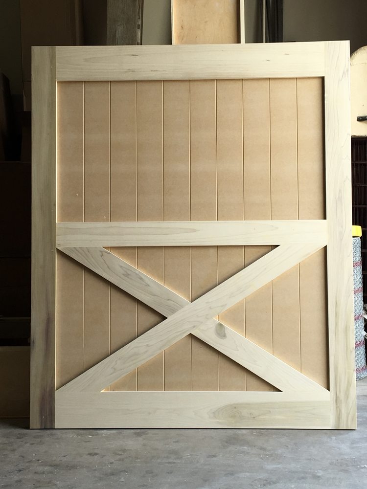 Custom made pantry barn door before painting — Custom Designs by Urban Element, Inc. in the East Valley of Arizona