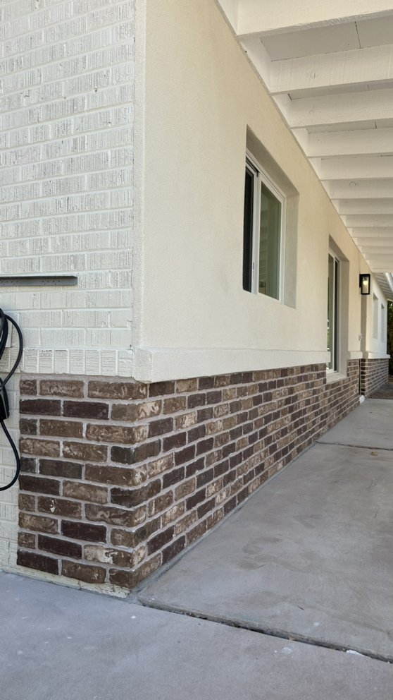 Stucco facade with brick veneer — Custom Designs by Urban Element, Inc. in the East Valley of Arizona
